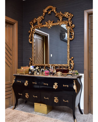 Carved Dressing Table