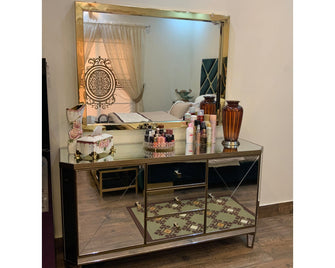 Mirrored Dressing Table Sets