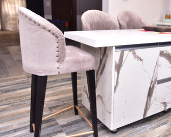 Low Back 4 Legged Stool